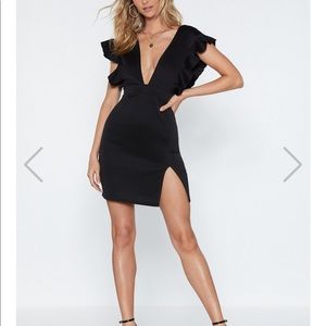 Nasty Gal “Take the plunge” Mini dress